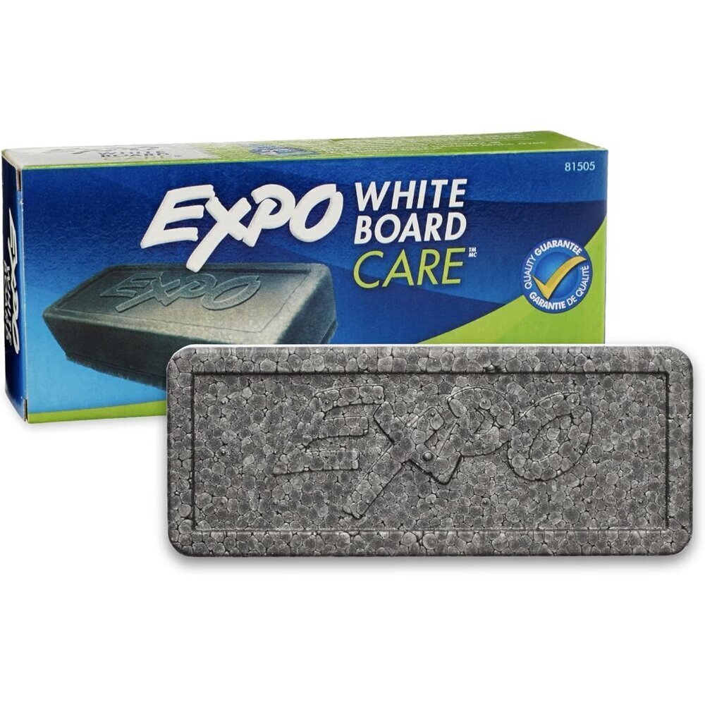 Charcoal Dry Erase Block Eraser 5.2in Whiteboard Felt